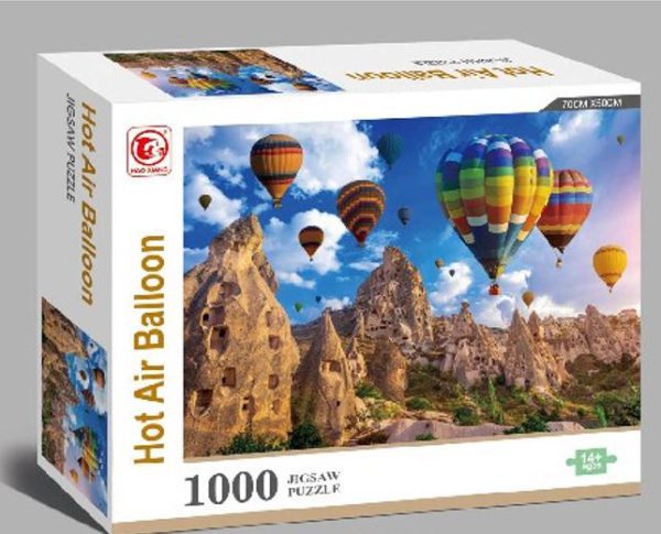 משחקי קופסא פאזל נוף כדורים פורחים 1000 חלקים