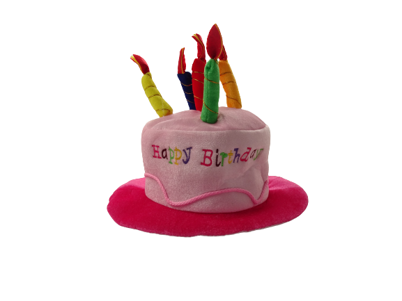 אביזרים ותחפושות כובע בד עוגת יום הולדת