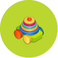 צעצועי התפתחות משחק פעוטות מסלולי חרוזים צבעוני
