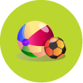 כדורים כדור פידג’ט מגוון צבעים